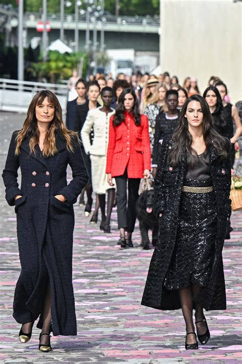 chanel fashion show grocery store|Chanel fashion show haute couture.